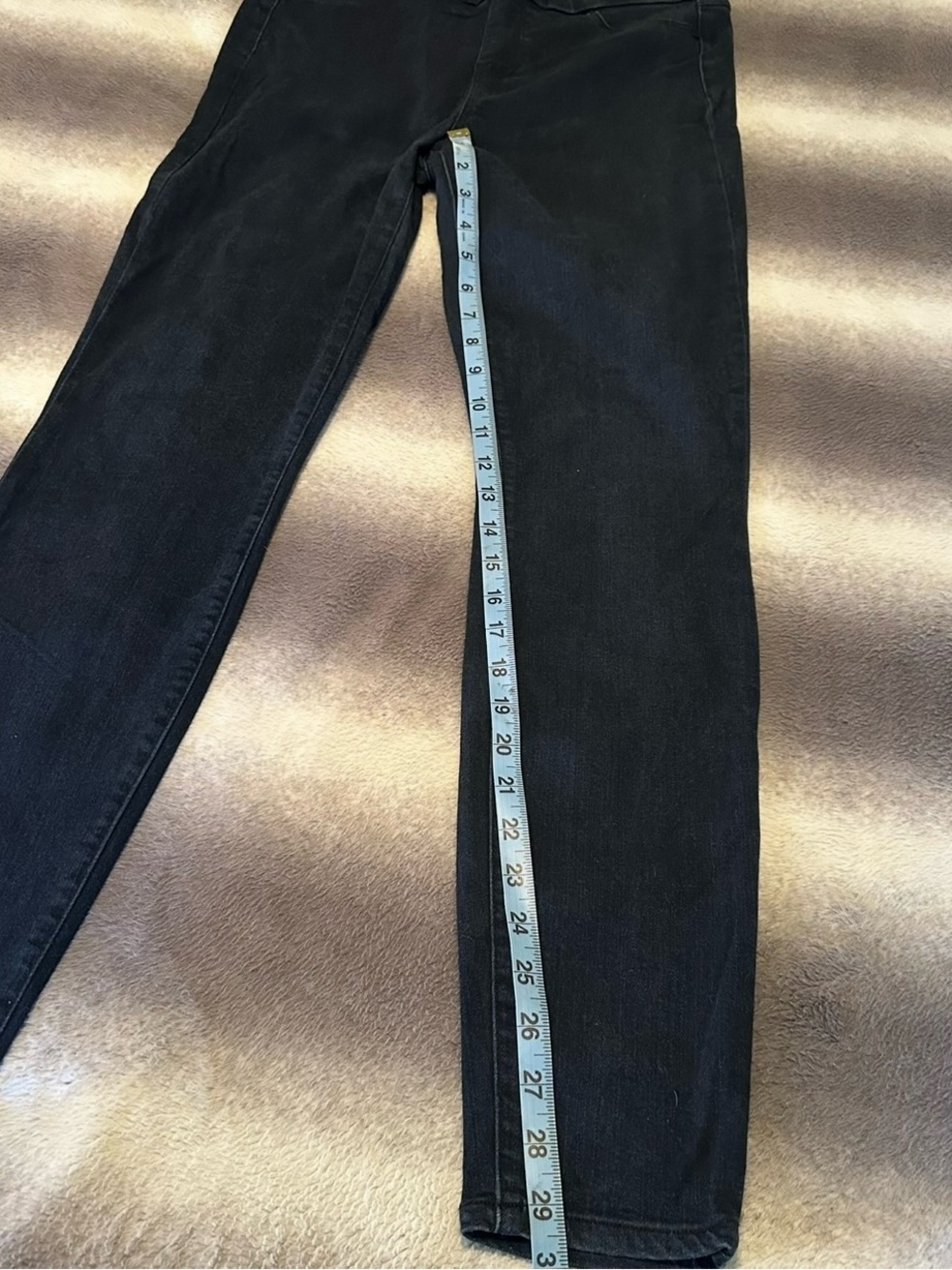 Liverpool The Skinny Dark Wash High Rise Pull-On Jeans Size 10 - Picture 6 of 10